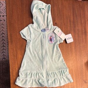 Disney Frozen Kids Swim Coverup - Light Blue